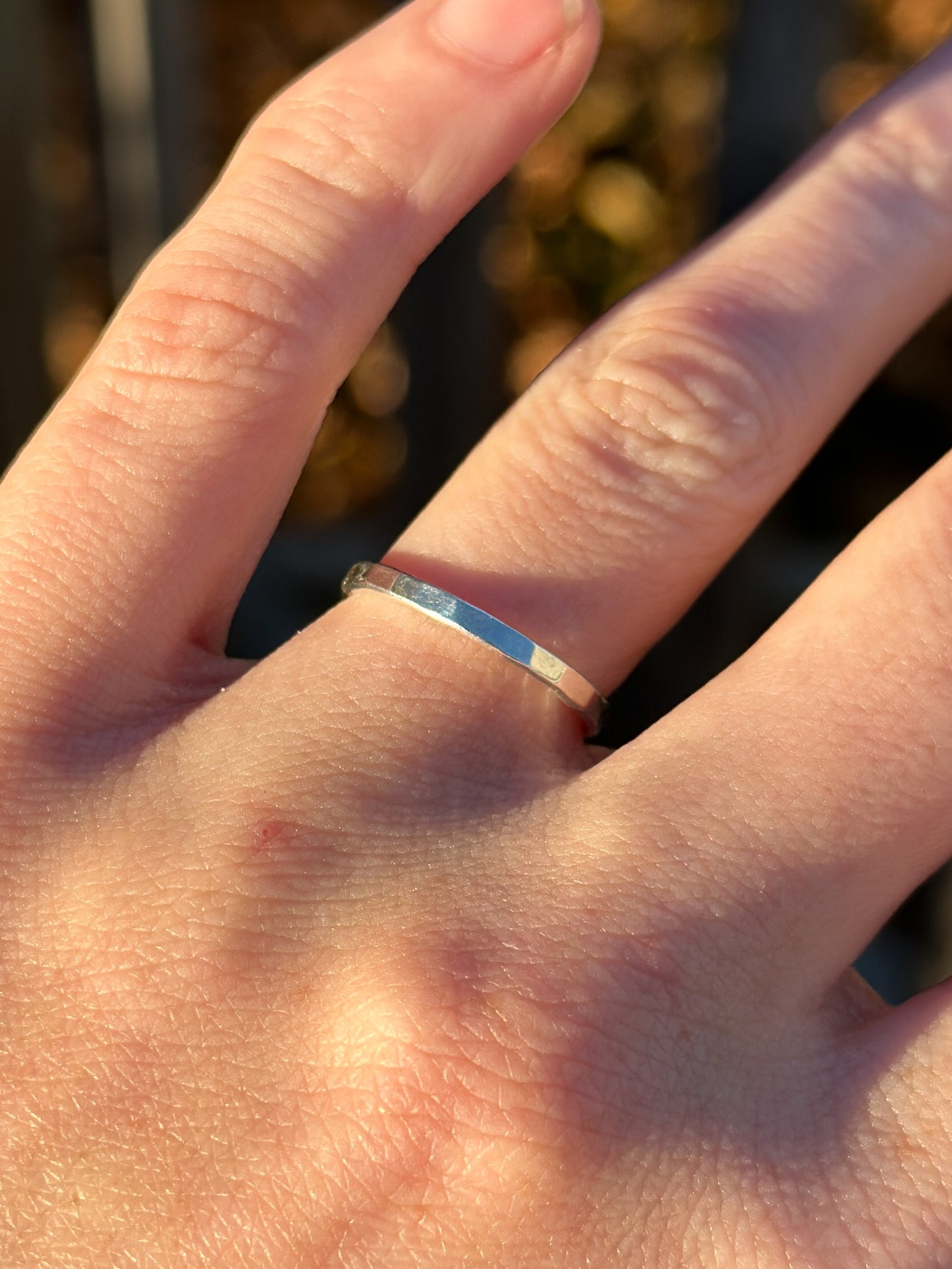 Textured Stacking Ring - Made To Order