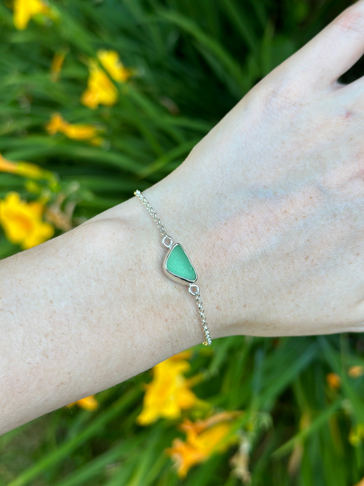 Sea Glass Bracelet