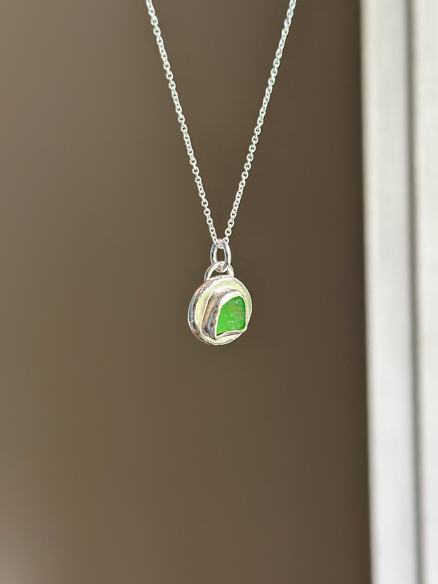 Sea Glass Charm Necklace