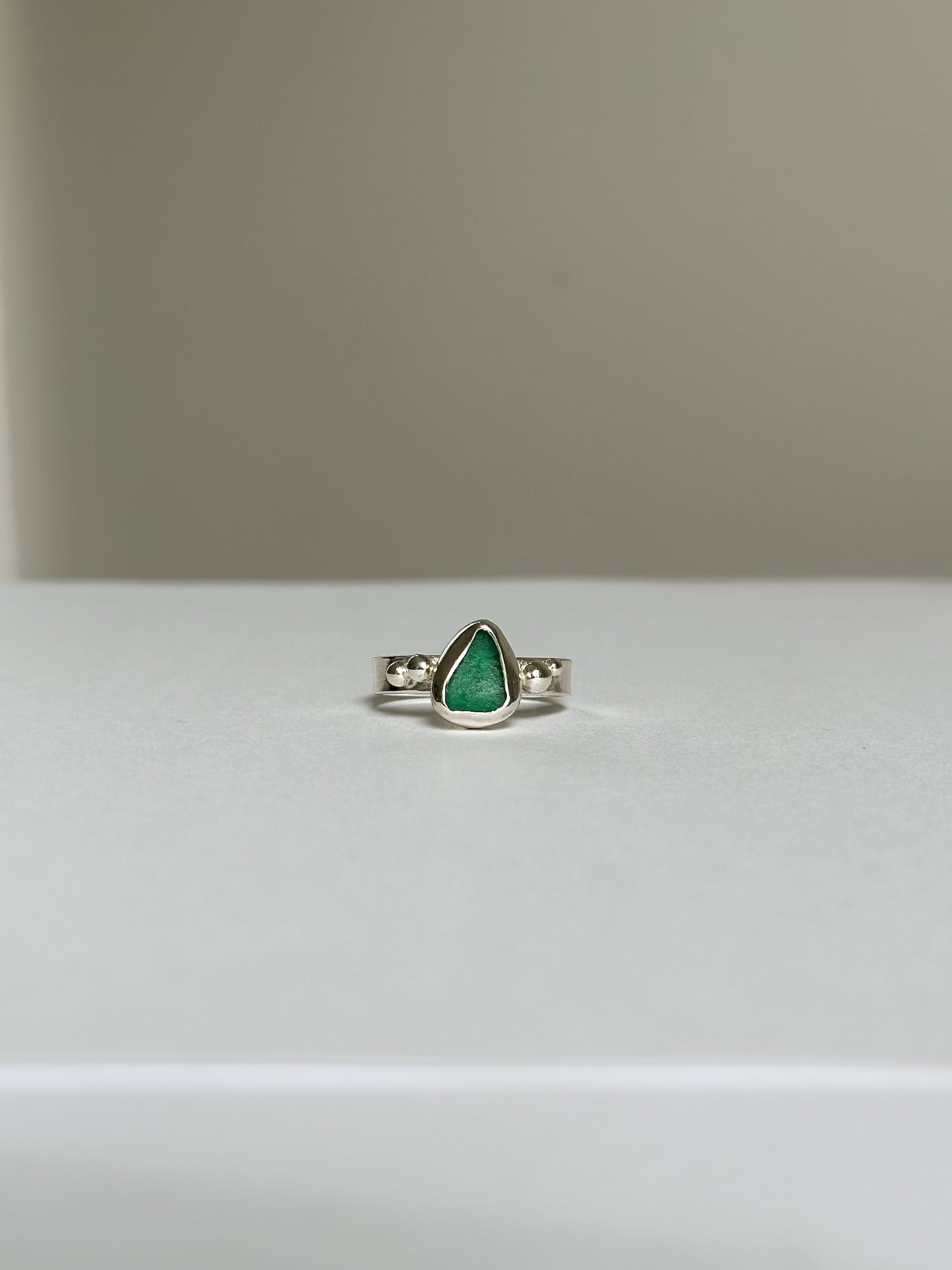 Sea Glass Ring - Size 9.5