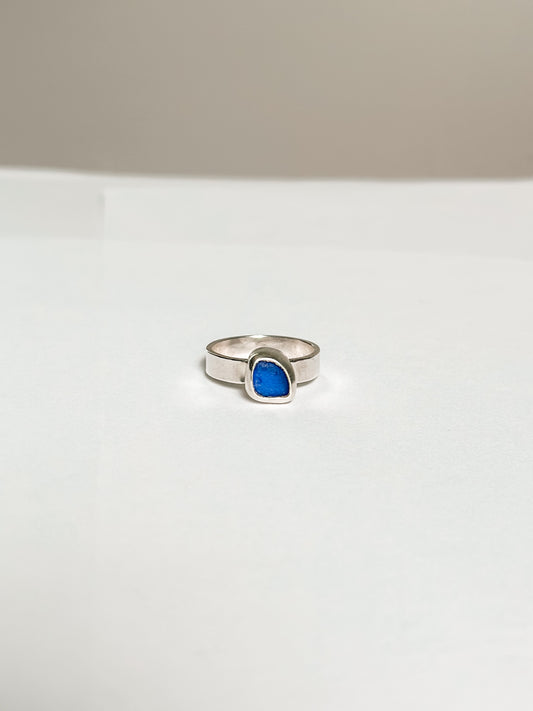 Sea Glass Ring - Size 6