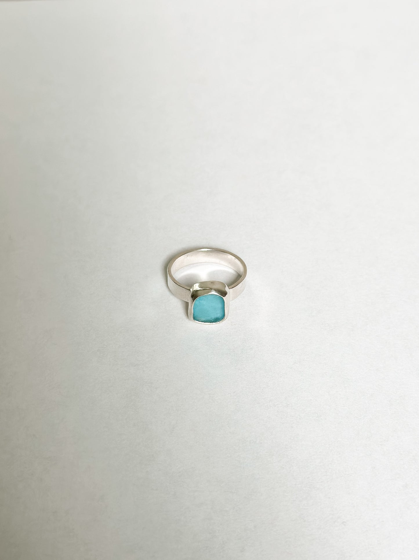 Sea Glass Ring - Size 7