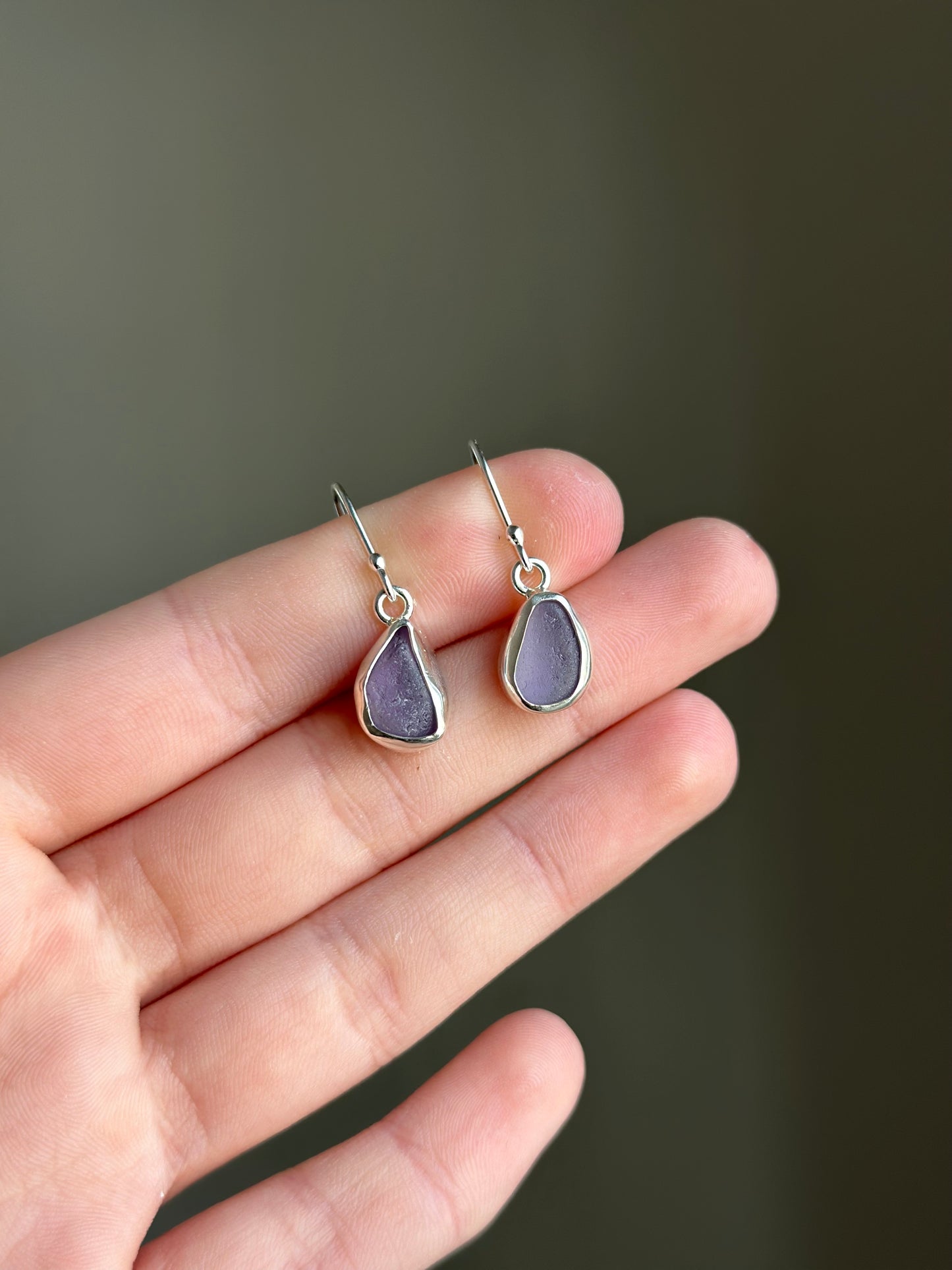 Sea Glass Earrings