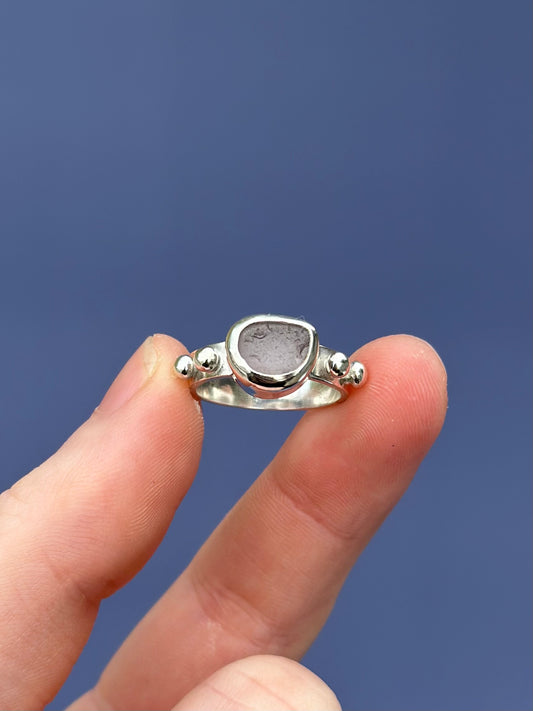 Sea Glass Ring - Size 5.5