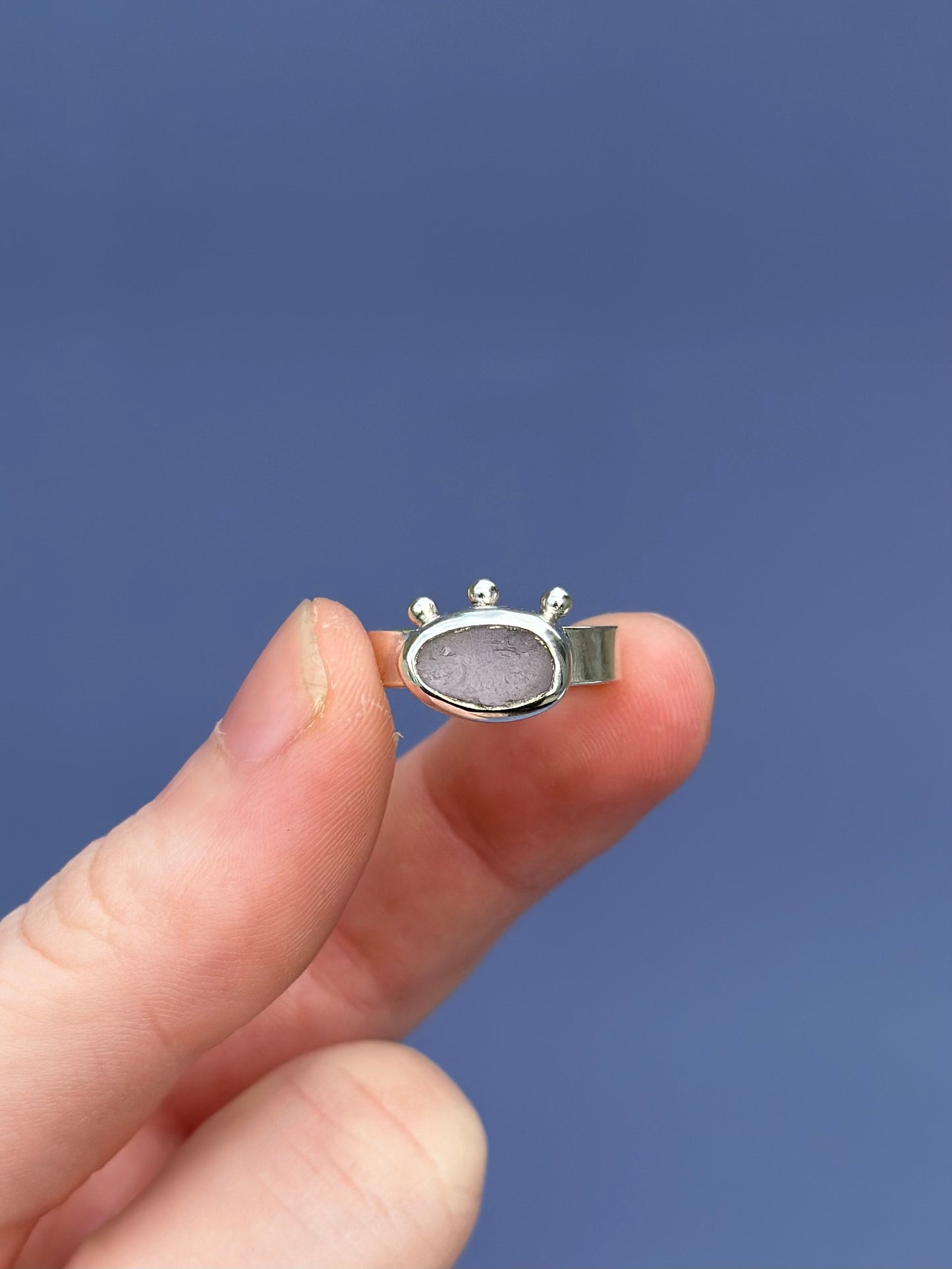 Sea Glass Ring - Size 5