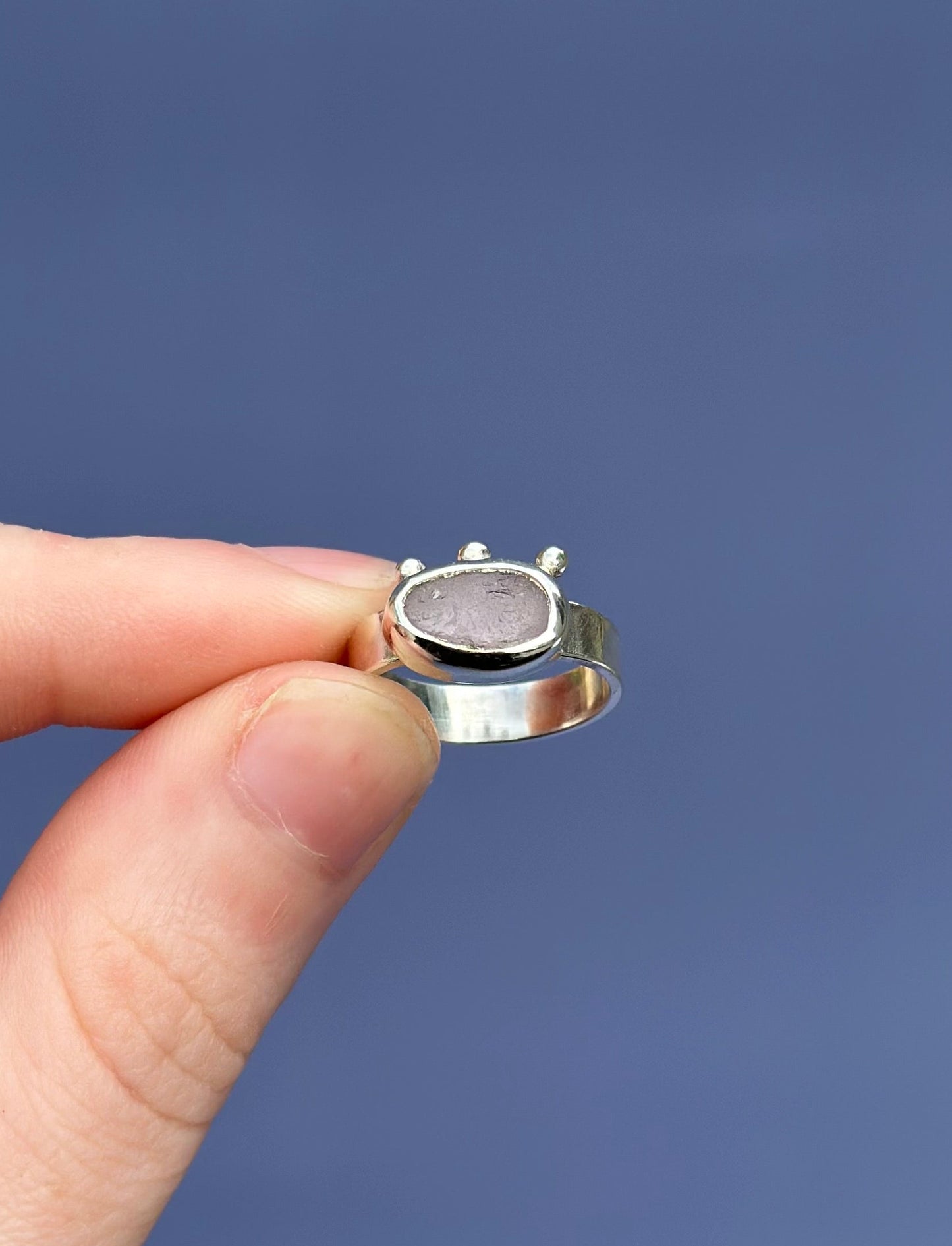 Sea Glass Ring - Size 5