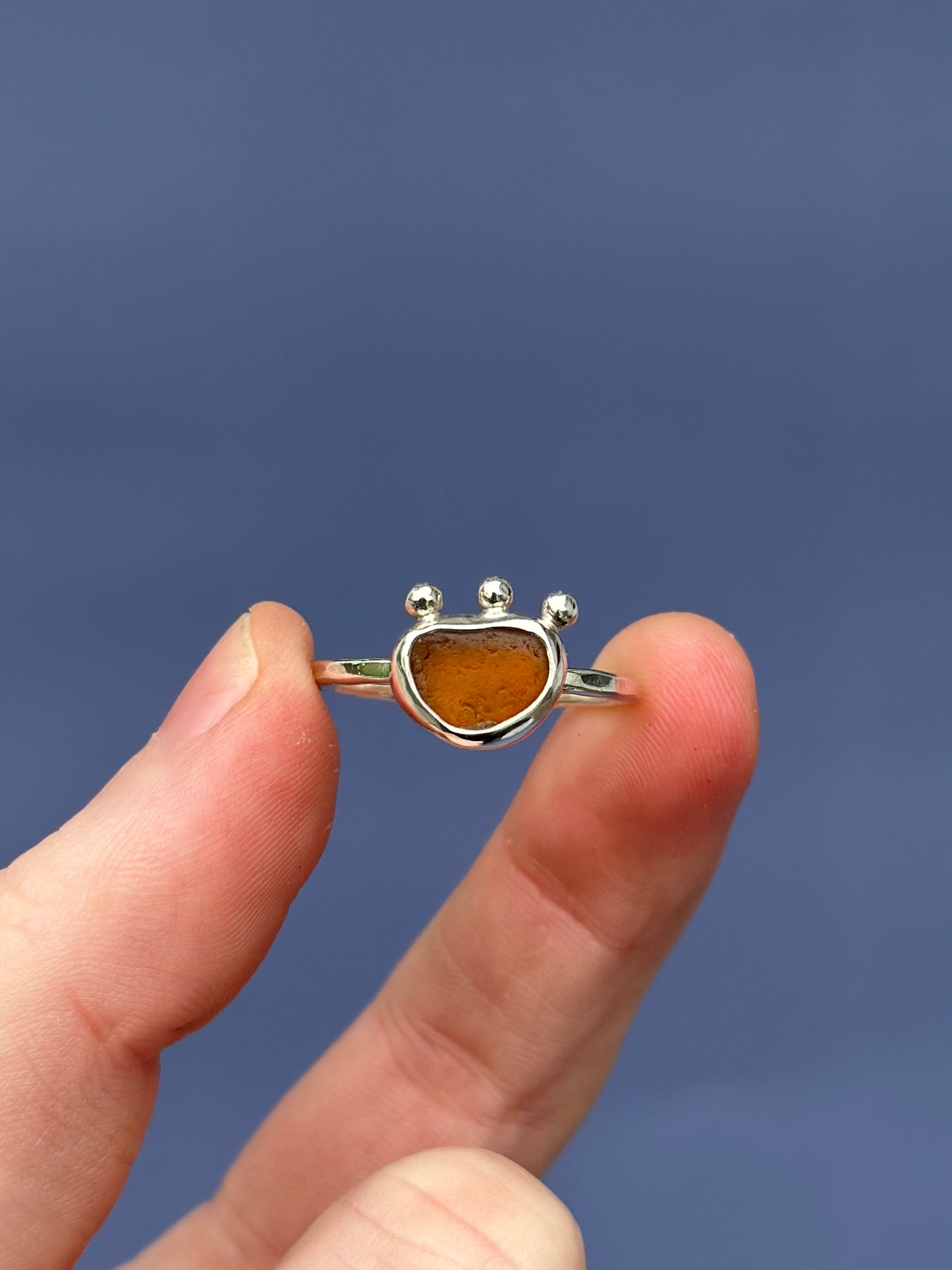 Sea Glass Ring - Size 9