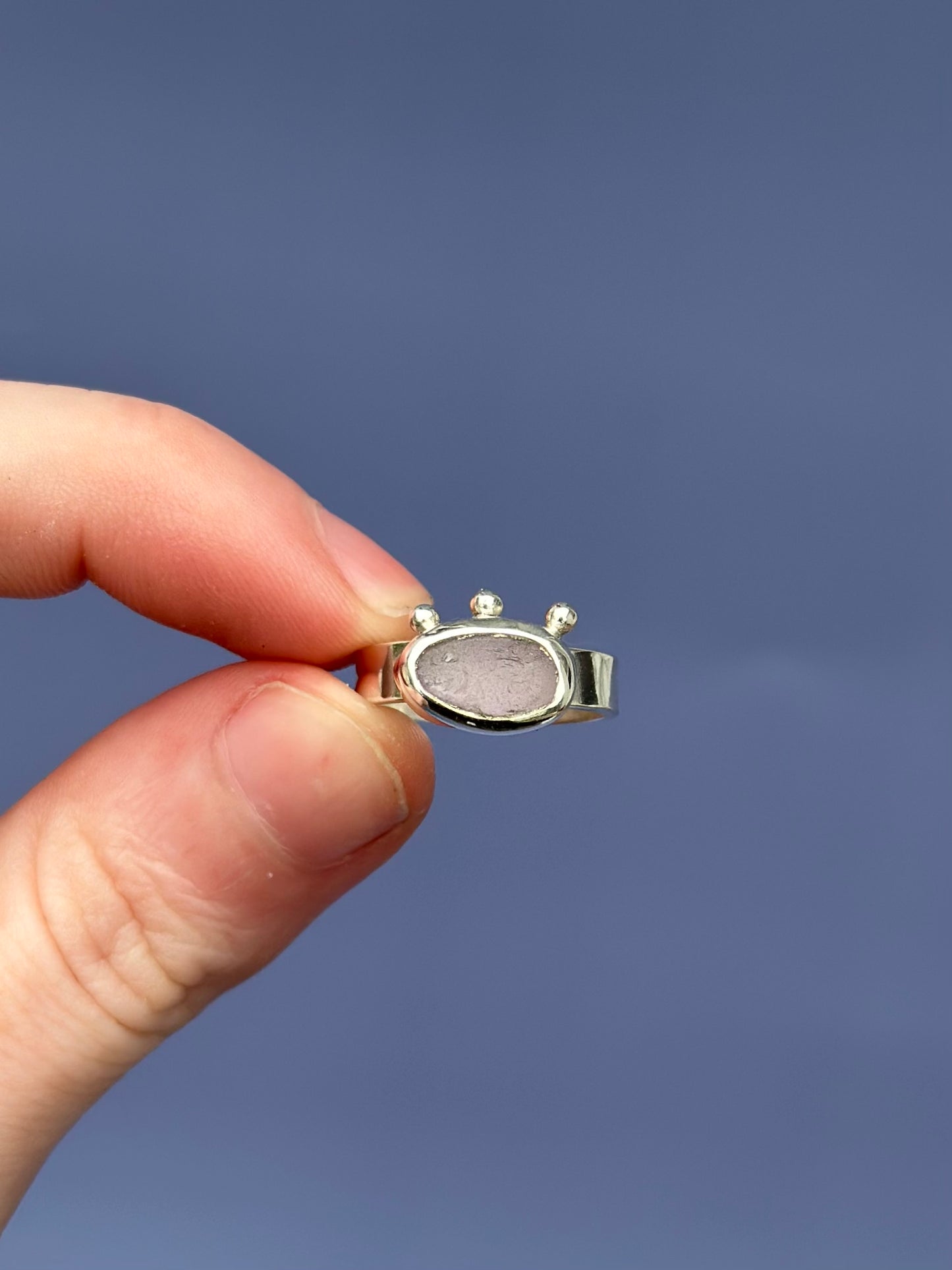 Sea Glass Ring - Size 5